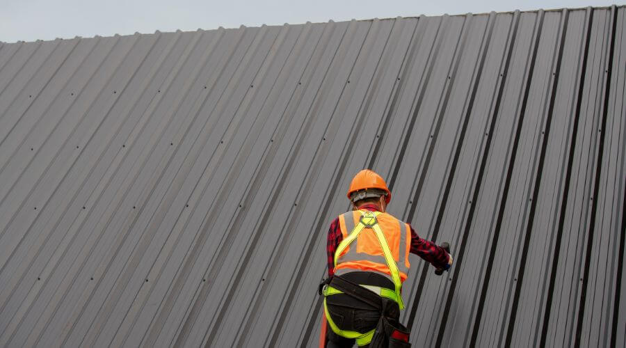 Professional metal roof installation services in Marion, IL